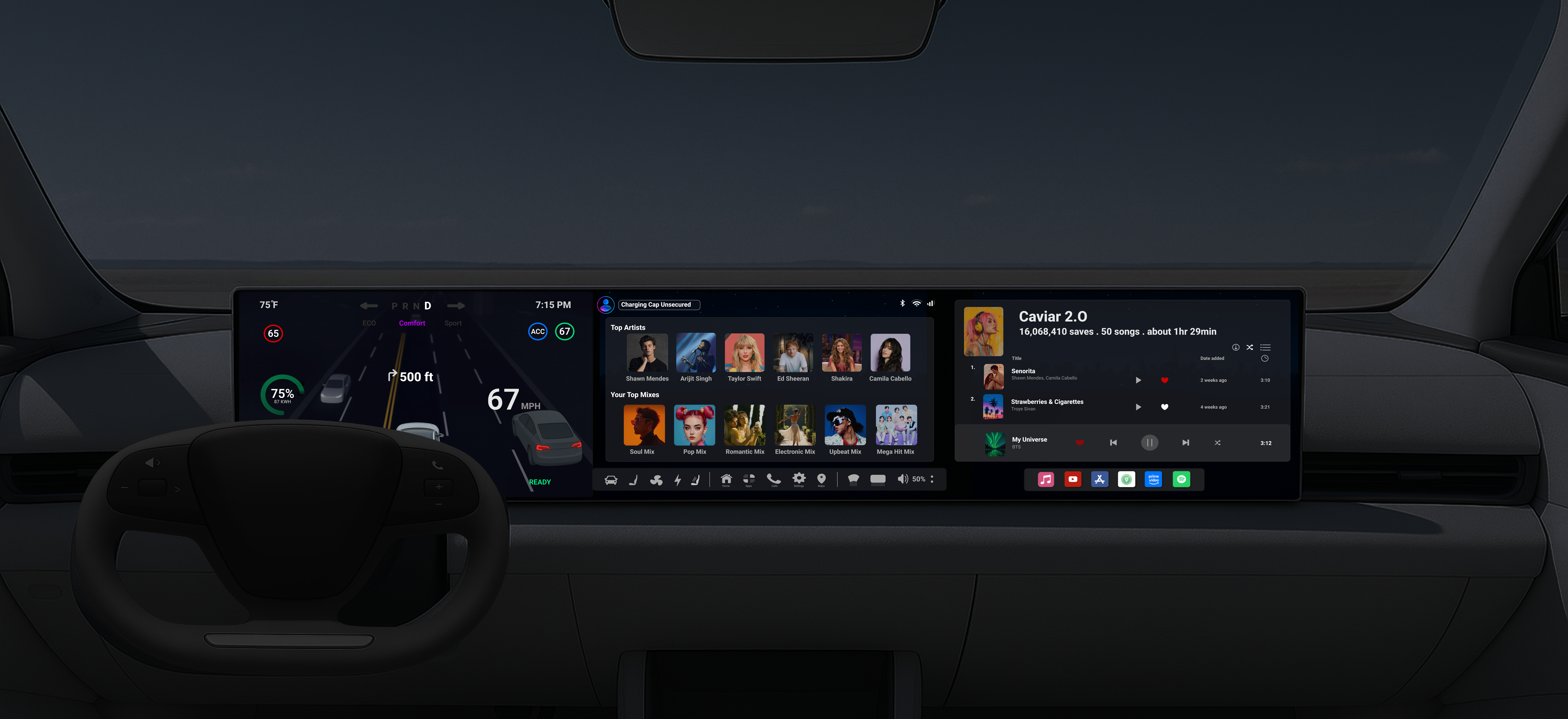 Next-Gen Automotive HMI: Intuitive & Adaptive In-Car Experience