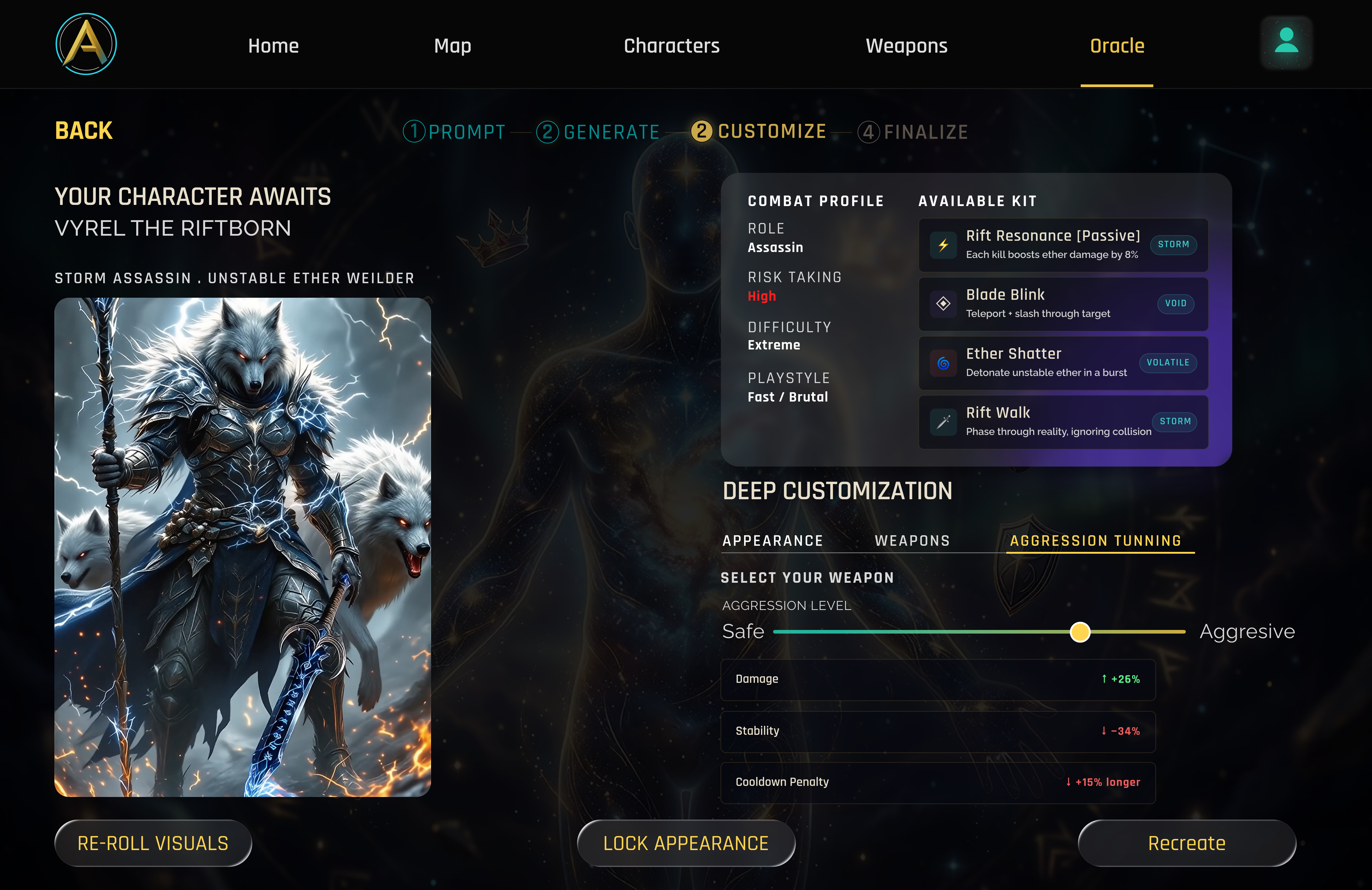 Deep Customization -Aggression Tunning