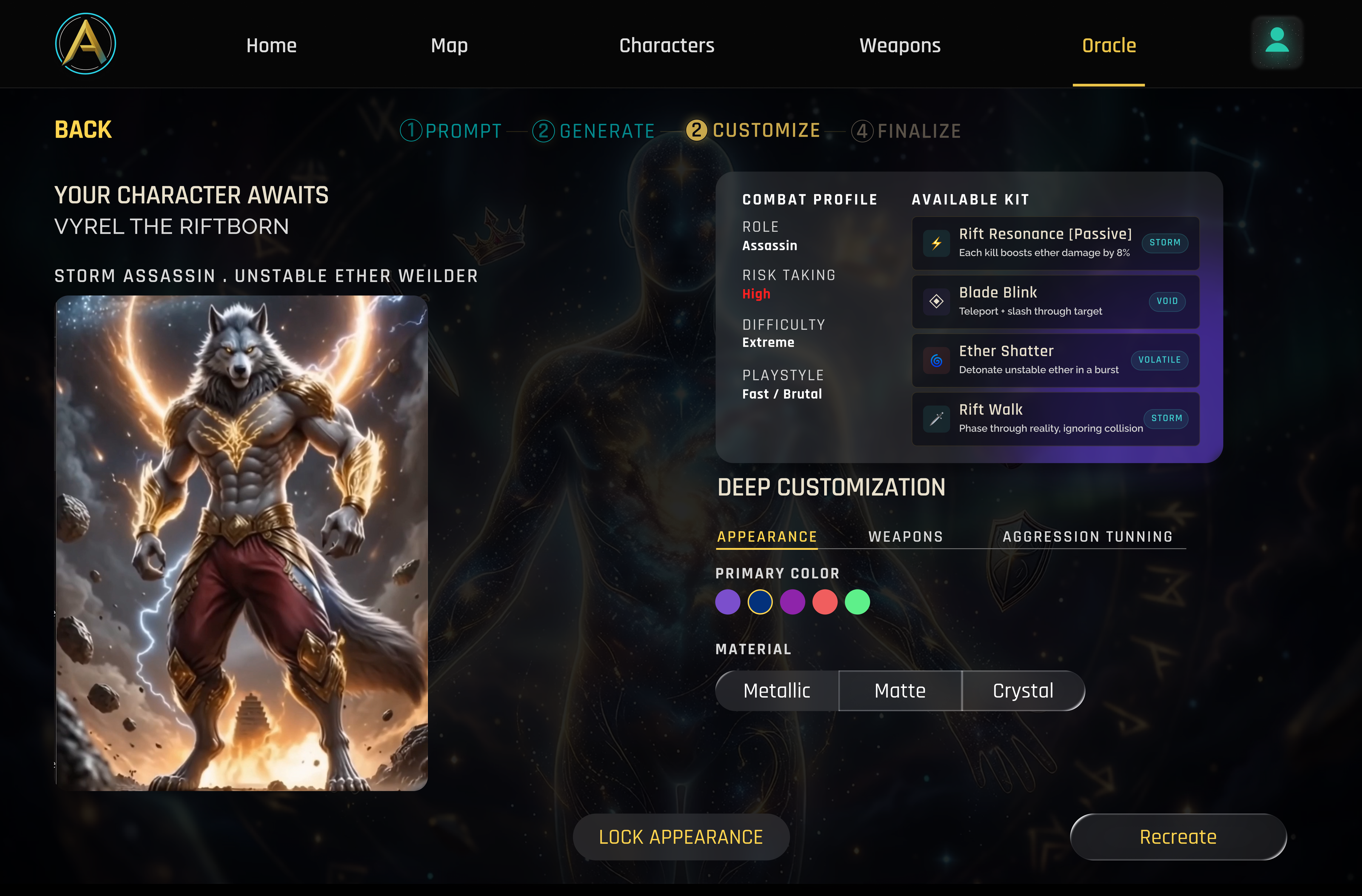 Deep Customization -Appearance